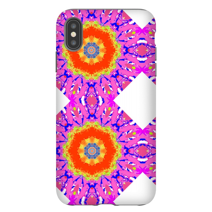 iPhone Xs Max StrongFit Groovy Vibe by Bettie * Blue