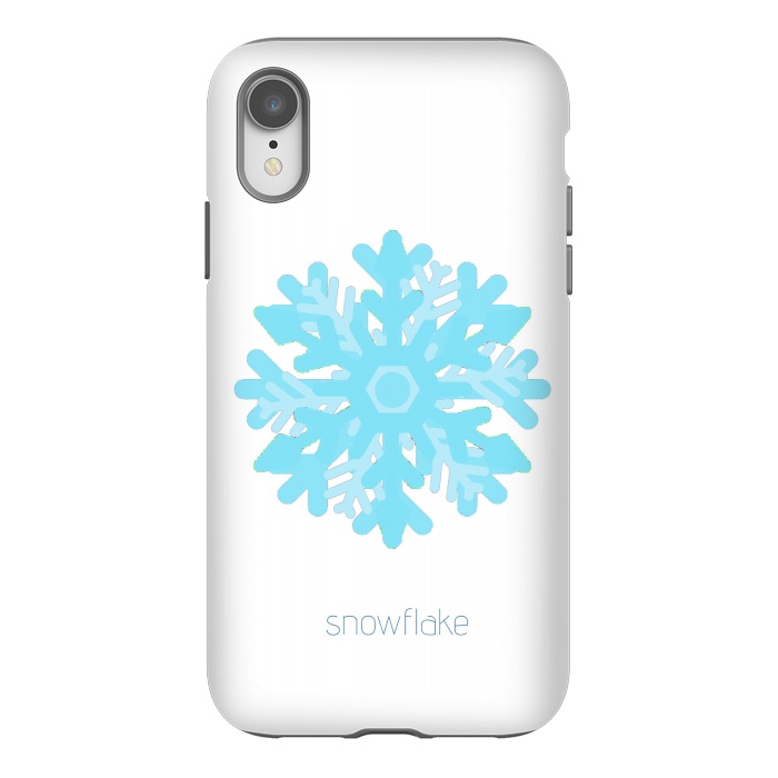 iPhone Xr StrongFit Snowflake -light blue by Bettie * Blue