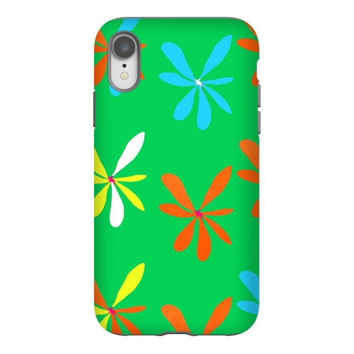 iPhone Xr StrongFit Groovy, Man! by Bettie * Blue