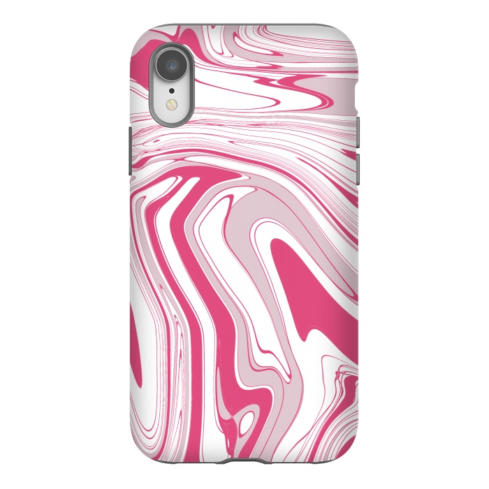 iPhone Xr StrongFit Melting Marble by Zala Farah