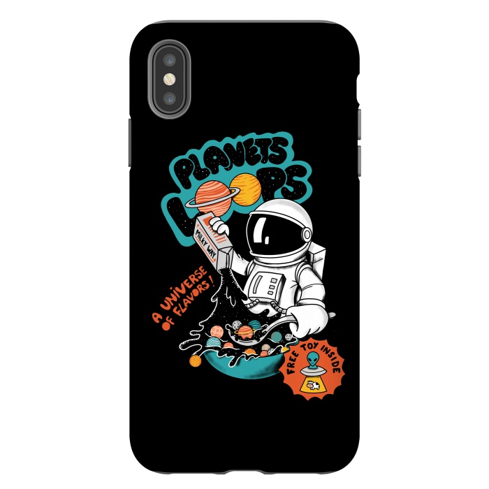 iPhone Xs Max StrongFit Planets loops by Coffee Man