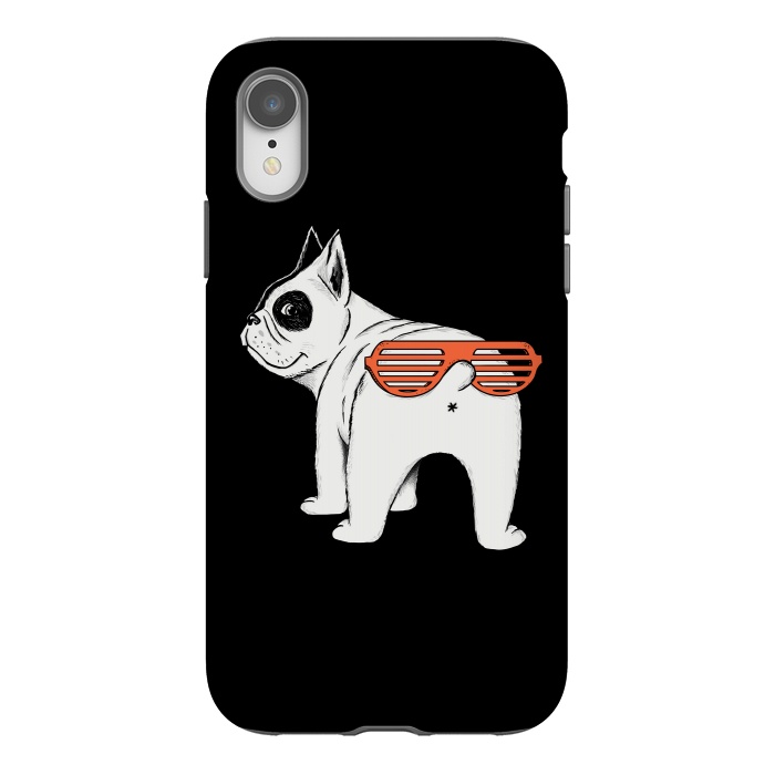 iPhone Xr StrongFit Dog second face by Coffee Man