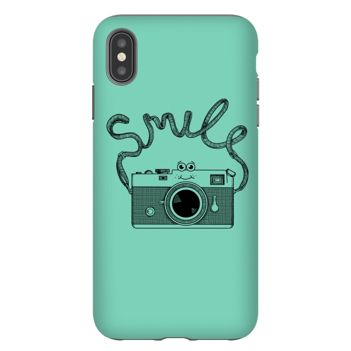 iPhone Xs Max StrongFit Smile by Coffee Man