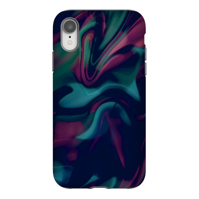 iPhone Xr StrongFit Liquid Color by CatJello