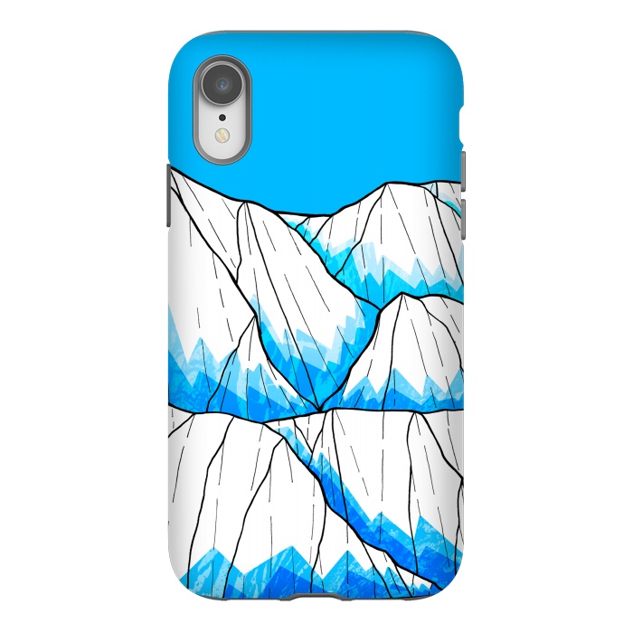 iPhone Xr StrongFit Glacier hills by Steve Wade (Swade)