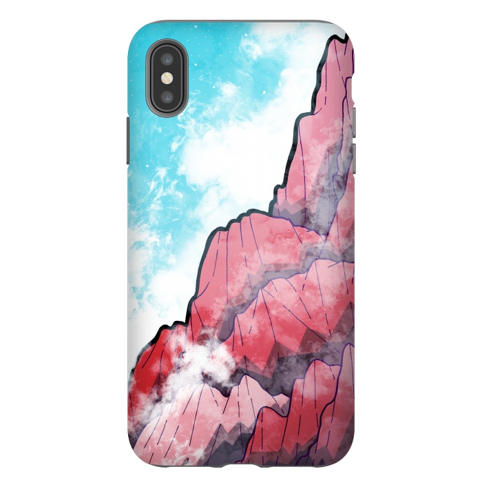 iPhone Xs Max StrongFit The Misty Mountains by Steve Wade (Swade)