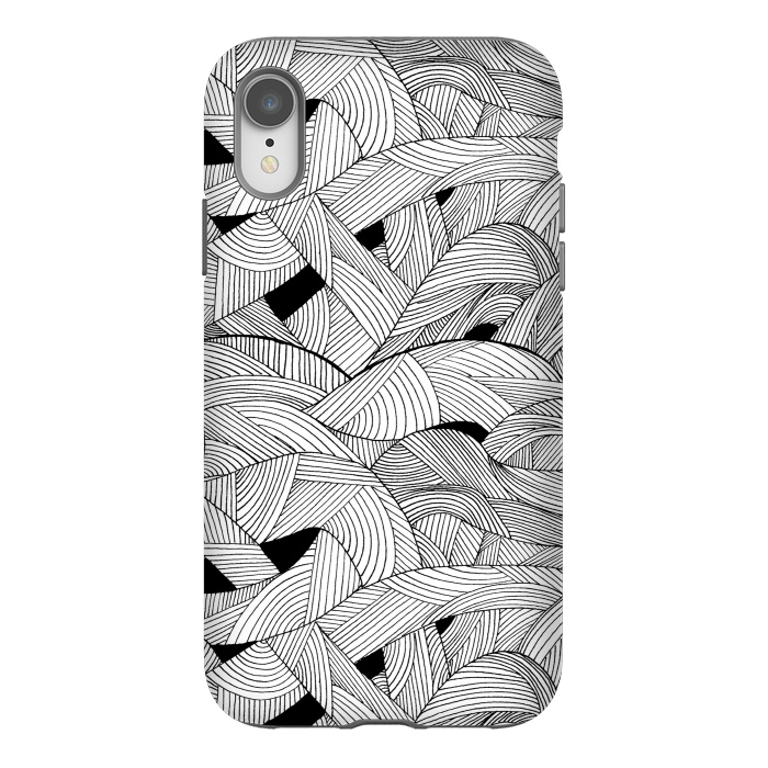 iPhone Xr StrongFit The Tangled Waves by Steve Wade (Swade)
