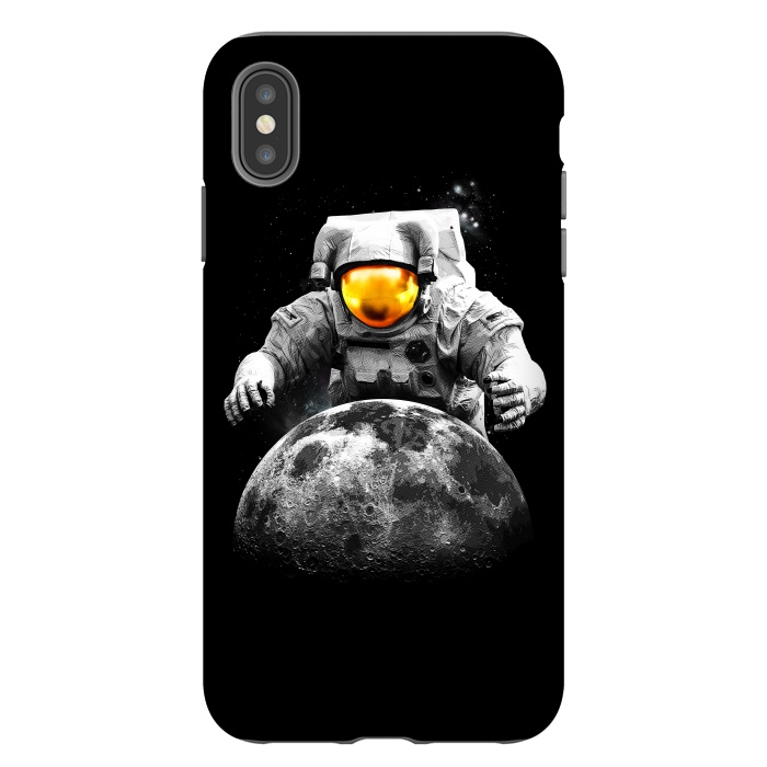iPhone Xs Max StrongFit The conquest of the moon by Mitxel Gonzalez