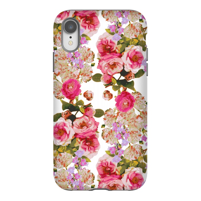 iPhone Xr StrongFit Floral Friends by Zala Farah