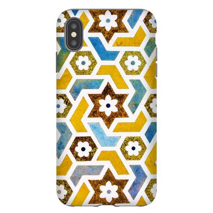 iPhone Xs Max StrongFit Moroccan Bliss by Uma Prabhakar Gokhale