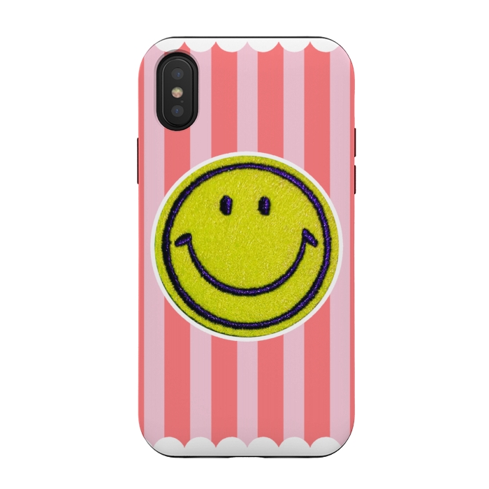 iPhone Xs / X StrongFit BE HAPPY by Michael Cheung