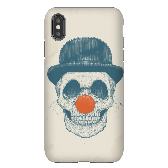 iPhone Xs Max StrongFit Dead clown by Balazs Solti