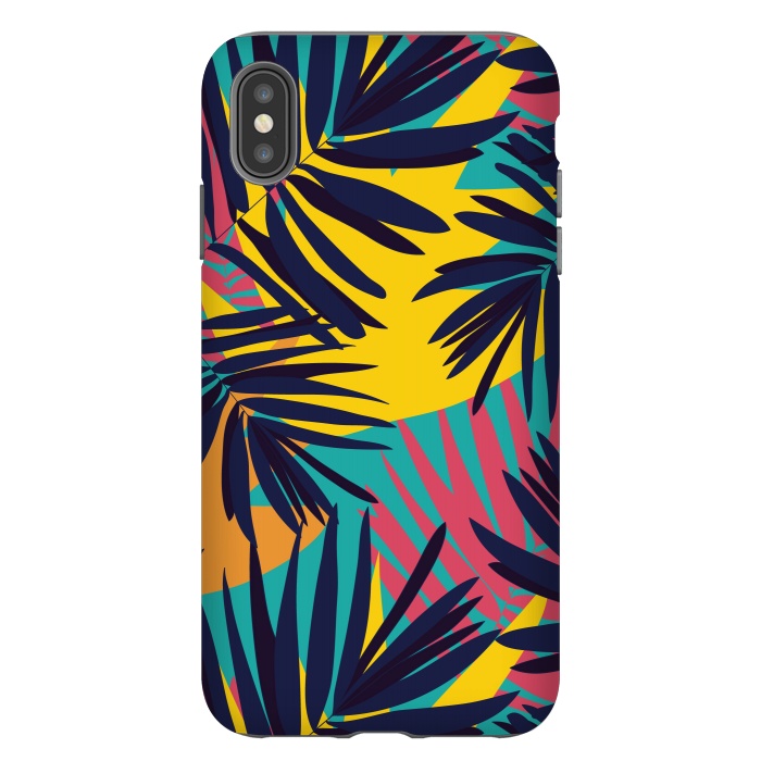 iPhone Xs Max StrongFit Tropical Jungle by Zoe Charlotte