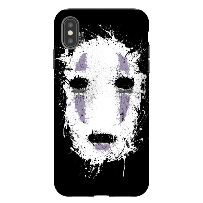 iPhone Xs Max StrongFit Ink no face by Denis Orio Ibañez