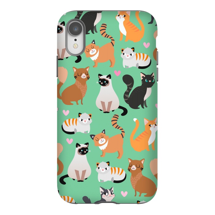 iPhone Xr StrongFit Cats cats cats by Maria Jose Da Luz