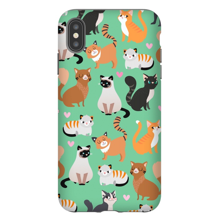 iPhone Xs Max StrongFit Cats cats cats by Maria Jose Da Luz