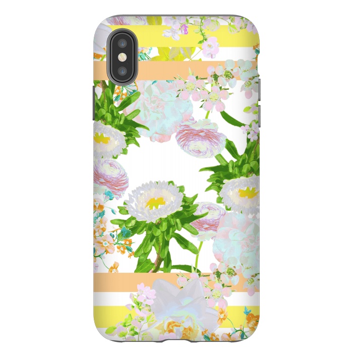 iPhone Xs Max StrongFit Floral Frame Collage by Zala Farah