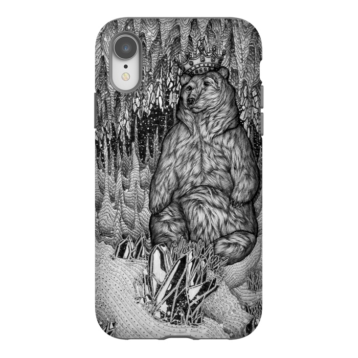 iPhone Xr StrongFit Cave of the Bear King by ECMazur 