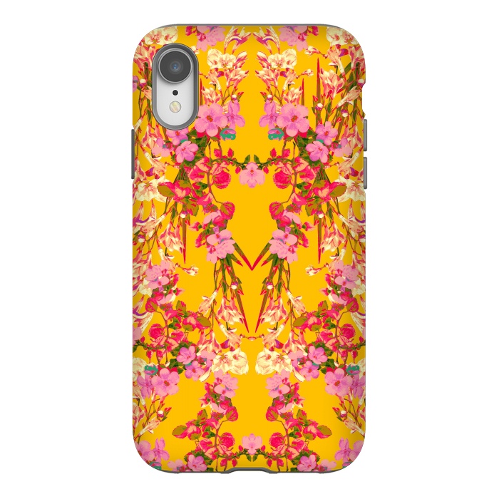 iPhone Xr StrongFit Floral Decor by Zala Farah