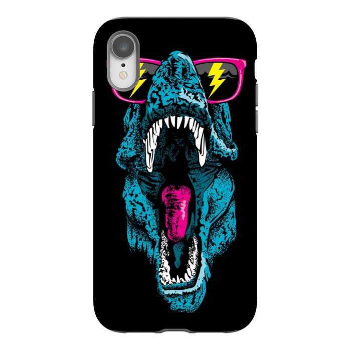 iPhone Xr StrongFit fancydino by jun087
