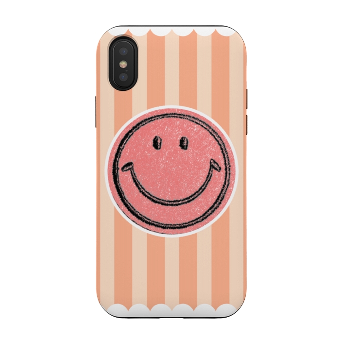iPhone Xs / X StrongFit BE HAPPY 4 by Michael Cheung