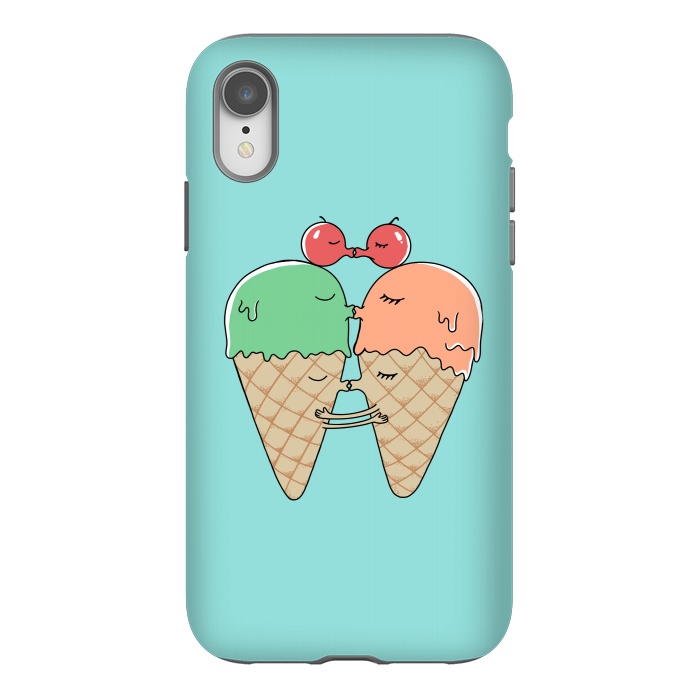iPhone Xr StrongFit Sweet Kiss by Coffee Man