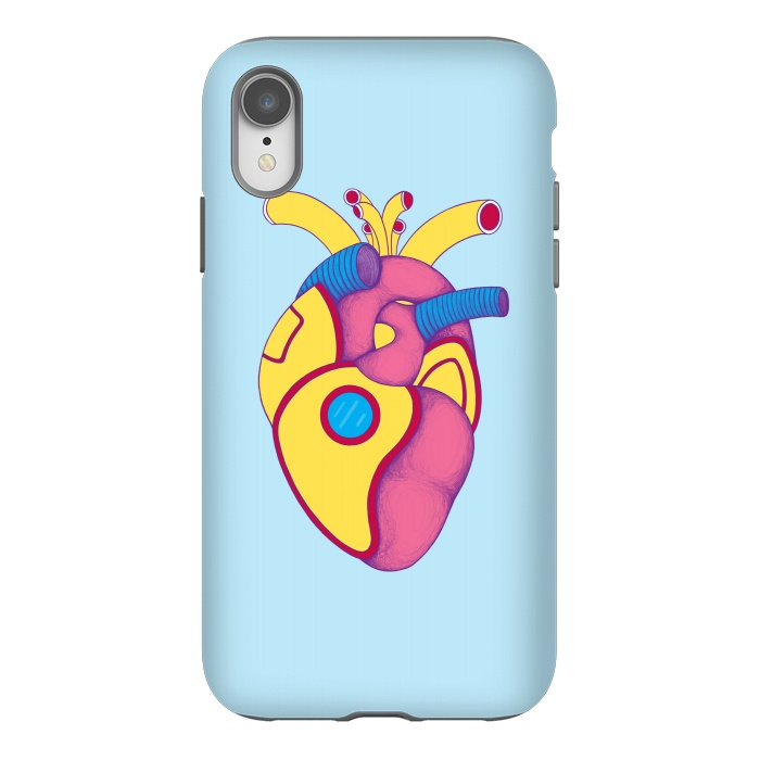 iPhone Xr StrongFit Lemon U-boat Heart by Ranggasme