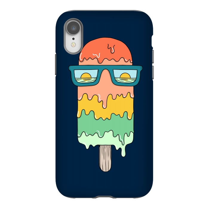 iPhone Xr StrongFit Hot ice Cream  by Coffee Man