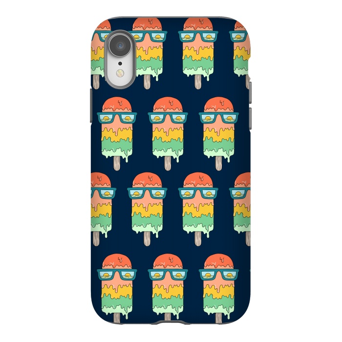 iPhone Xr StrongFit Hot Ice Cream pattern by Coffee Man