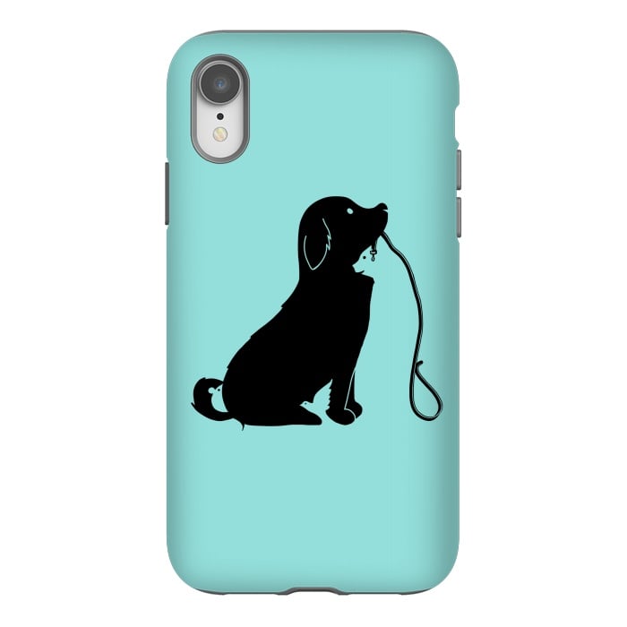 iPhone Xr StrongFit Animals green by Coffee Man