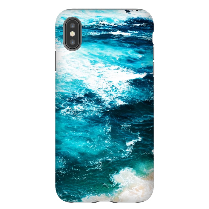 iPhone Xs Max StrongFit Sea Foam by Uma Prabhakar Gokhale