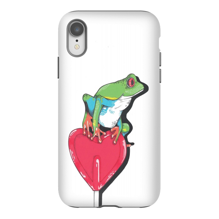 iPhone Xr StrongFit You frog my life by Varo Lojo