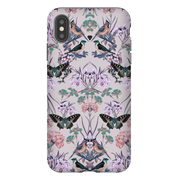 iPhone Xs Max StrongFit Floral Fantasy Flip by Zala Farah