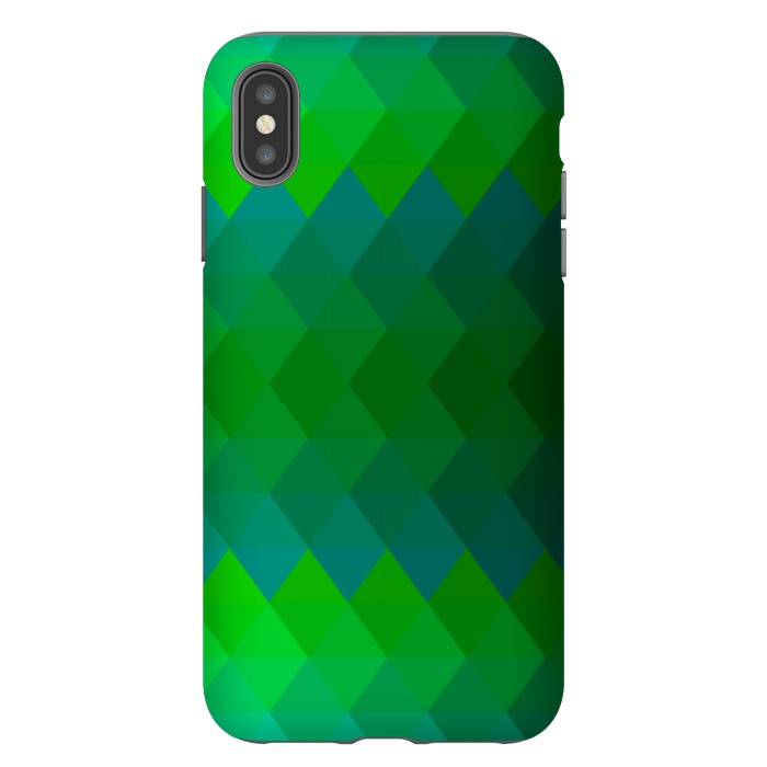 iPhone Xs Max StrongFit Polygonal Pattern by Dhruv Narelia