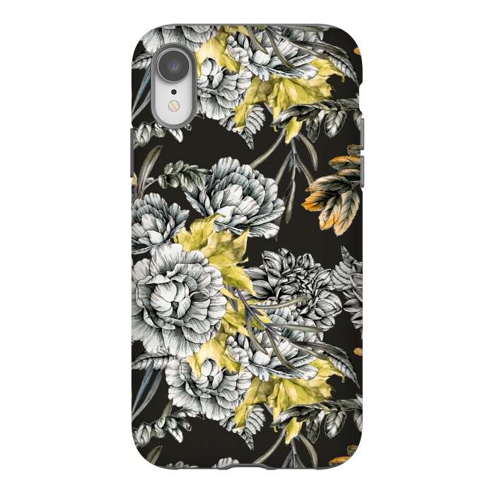 iPhone Xr StrongFit Dark flowering I by Mmartabc