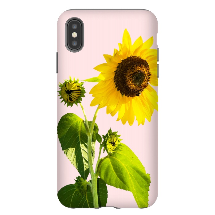 iPhone Xs Max StrongFit Sun Flower v2 by Uma Prabhakar Gokhale