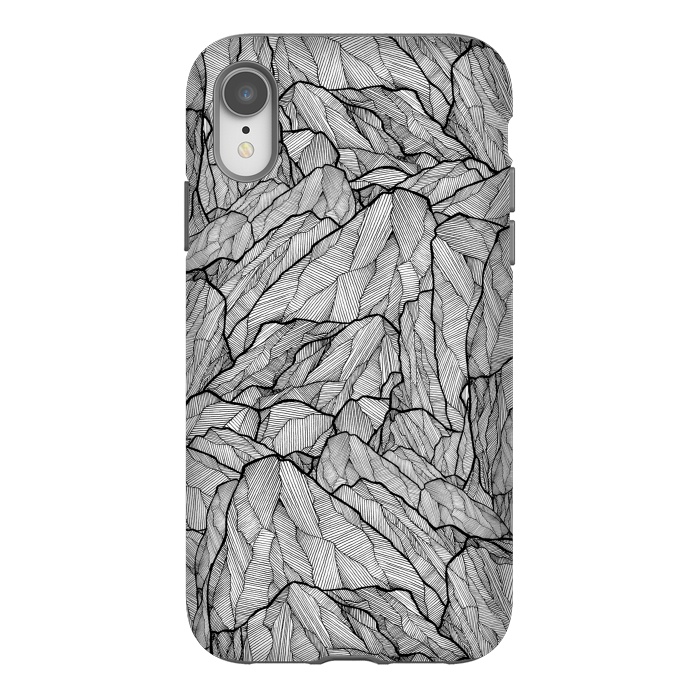 iPhone Xr StrongFit Rocks on rocks by Steve Wade (Swade)