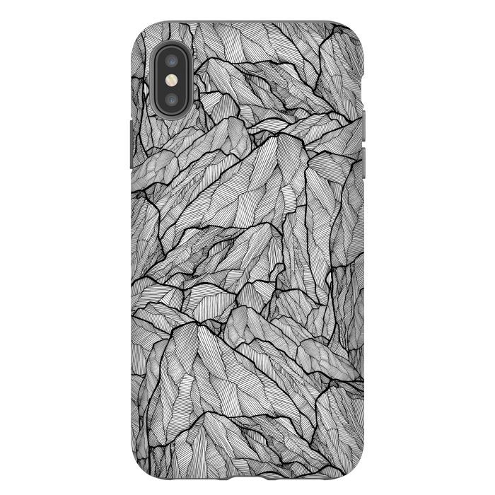 iPhone Xs Max StrongFit Rocks on rocks by Steve Wade (Swade)