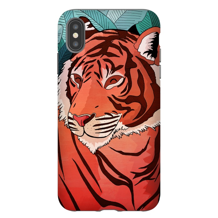 iPhone Xs Max StrongFit Tiger in the jungle  by Steve Wade (Swade)