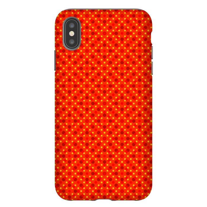 iPhone Xs Max StrongFit Dots Ethnic Pattern by Dhruv Narelia