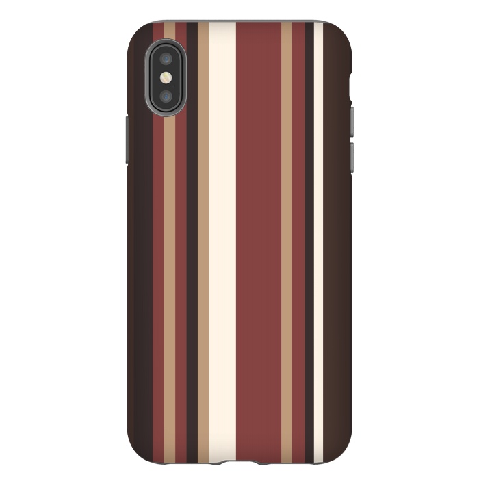 iPhone Xs Max StrongFit Vertical Stripes by Dhruv Narelia