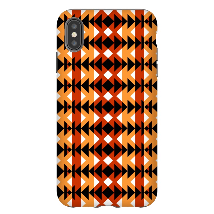 iPhone Xs Max StrongFit Tribal Pattern by Dhruv Narelia