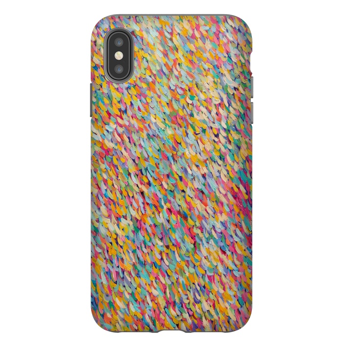 iPhone Xs Max StrongFit COLOUR LOVES YOU by Helen Joynson