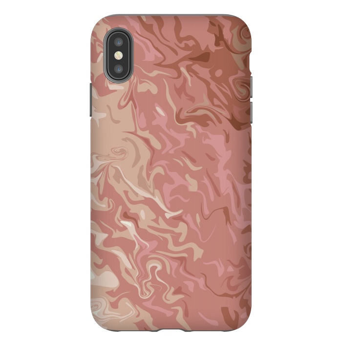 iPhone Xs Max StrongFit Twirly Abstract by Dhruv Narelia