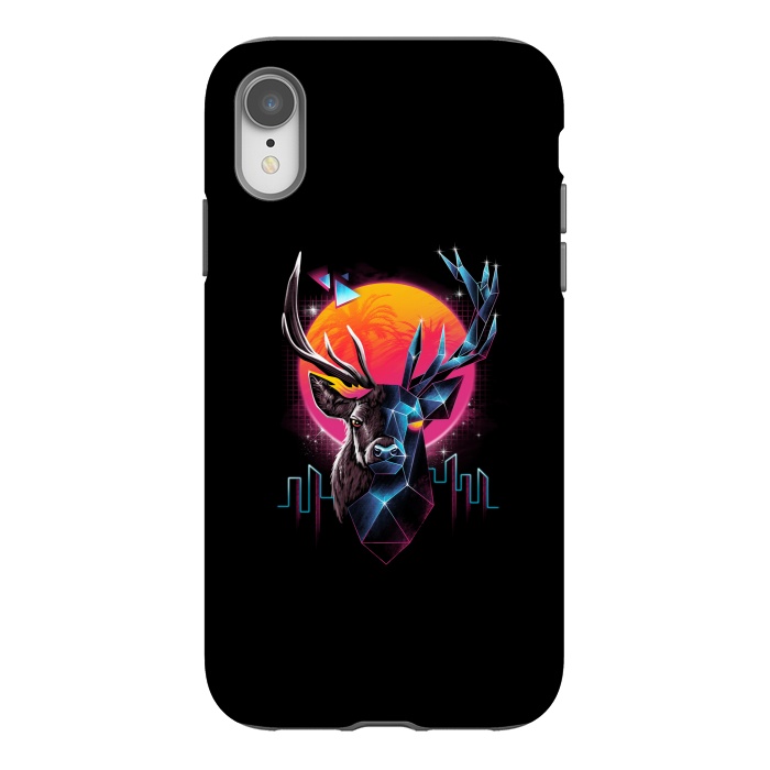 iPhone Xr StrongFit Rad Stag by Vincent Patrick Trinidad
