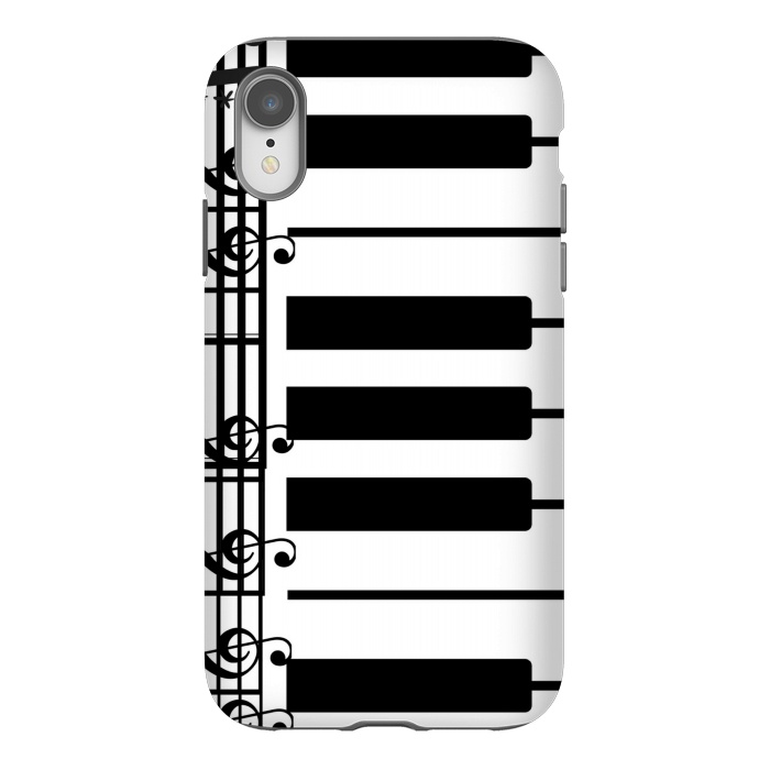 iPhone Xr StrongFit piano pattern by MALLIKA