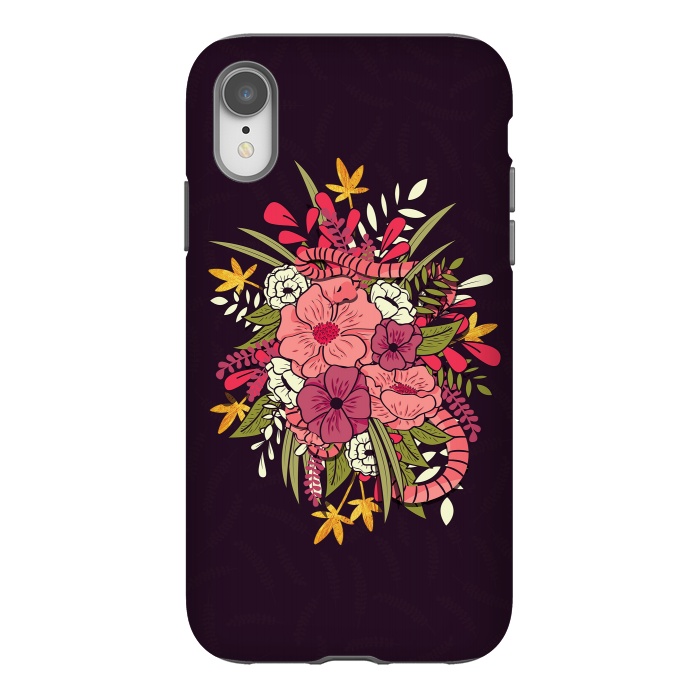 iPhone Xr StrongFit Jungle Bouquet 001 by Jelena Obradovic