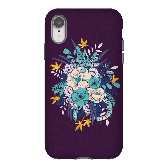 iPhone Xr StrongFit Jungle Bouquet 002 by Jelena Obradovic