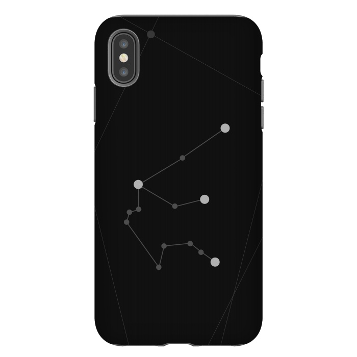 iPhone Xs Max StrongFit Aquarius Zodiac Sign by Dellán