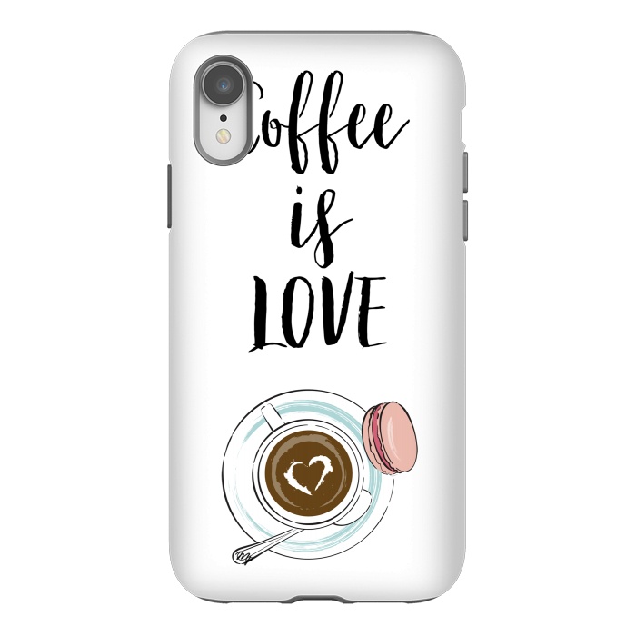 iPhone Xr StrongFit Coffee is love by Martina